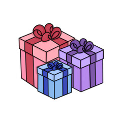 gift box with ribbon