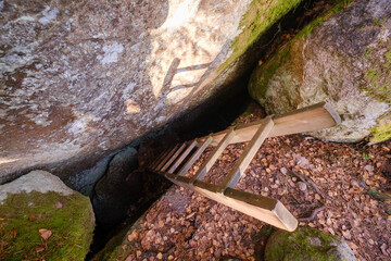 Lasse-maja grottan cave in Sweden