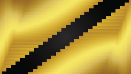Abstract gold luxury Minimal black scene Festive vector on a black background 