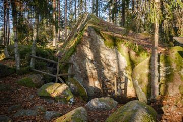 Lasse-maja grottan cave in Sweden