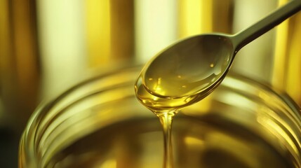 Golden Honey, Sweetness Dripping, Spoonful of Delight