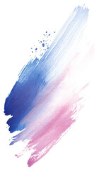 Watercolor brush strokes abstract art