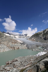 The Switzerland Rhone Glacier