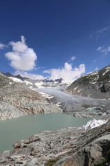 The Switzerland Rhone Glacier