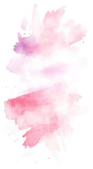 Watercolor brush strokes abstract art