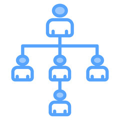 Organization Structure Icon