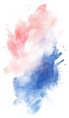 Watercolor brush strokes abstract art
