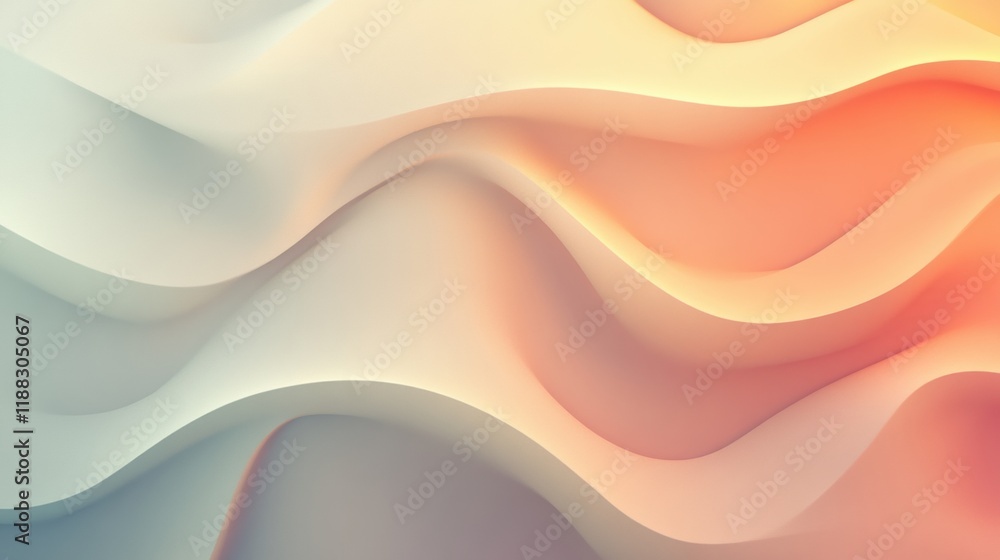 Poster soft gradient backdrop, gentle texture interplay, light variations create an inviting atmosphere, id