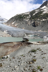 The Switzerland Rhone Glacier