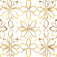 Fototapeta premium seamless floral pattern