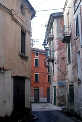 PAESAGGIO URBANO DI GIFFONI SEI CASALI,ITALIA,10 GENNAIO 2025.