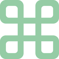 Fototapeta premium Control icon logo design