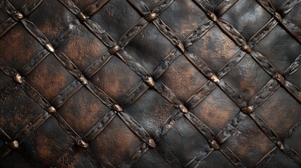 Leather texture featuring intricate patterns, prominent pores, distinctive natural wear, ideal for design and textile applications.