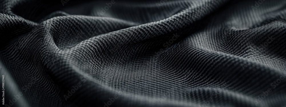 Poster intricate fabric weave, showcasing textured lines and delicate patterns, highlighting the craftsmans