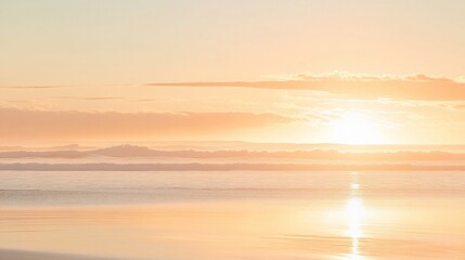 Fototapeta premium sunset on the sea