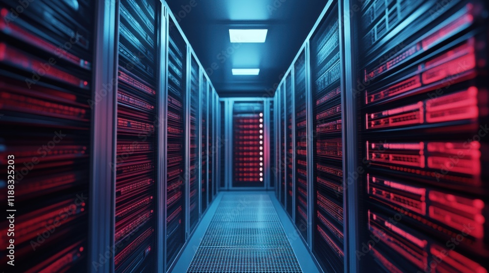 Poster cloud storage interface, secure data upload and access, seamless connectivity, modern technology, us