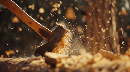wood 
forest 
close up wood cutting 
axe 
wood cutter
ashes of wood 