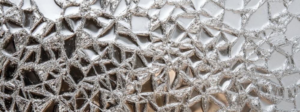 Aufkleber mirror surface reflection, intricate details of a flawless mirror texture showcasing sharp reflectio