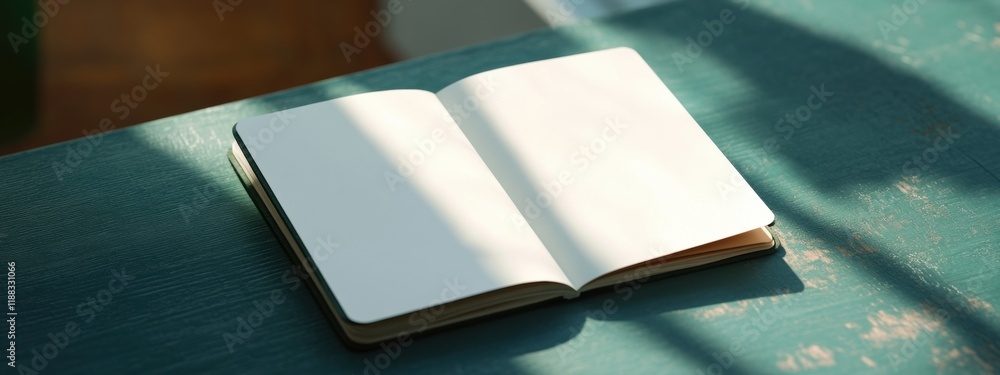 Poster passport template featuring organized blank pages designed for custom inserts, ideal for travel docu