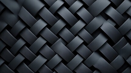Sleek Carbon Fiber Surface, showcasing intricate patterns and metallic woven strands, emphasizing modern design and technology aesthetics