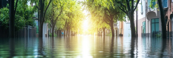 City planners strategize for improved stormwater management after recent flooding in urban environment