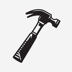 Nose pin hammer vector 