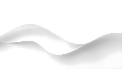 an abstract white background with wavy lines