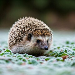 hedgehog in the grass