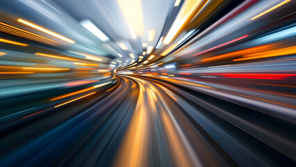 Abstract speed blur colored background