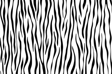 Vertical Black Stripes Seamless Pattern Creates a Bold and Graphic Design on White Background