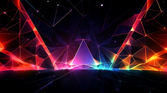 Abstract Colorful Triangular Network Design