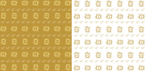 Seamless virus Pattern