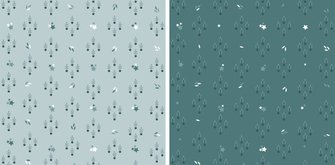 Seamless Tree Pattern