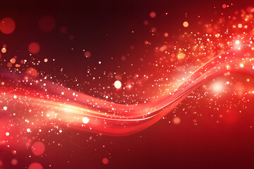 abstract dark red background with rays and stars