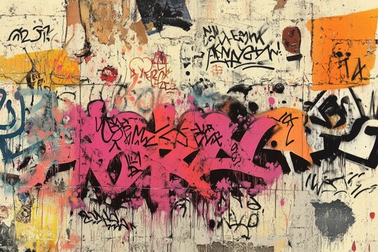 Fototapeta The Graffiti Wall, Conduct Disorder