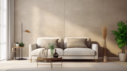 Modern Minimalist Living Room Interior Design