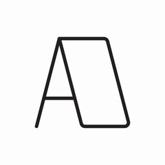 letter text font icon vector sign
