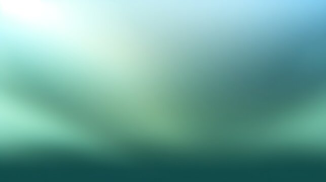 Abstract Gradient Background in Teal and White Hues
