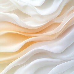 Obraz premium Diffused light reflecting off translucent fabric, ethereal and serene with flowing, organic shapes