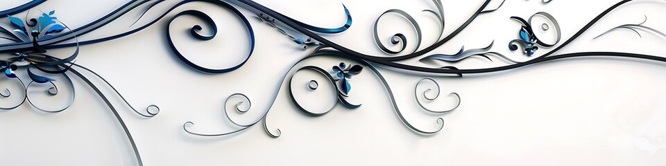 Clean, modern iron with blue details, isolated against a white background, captured in HD.