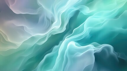 Obraz premium Abstract energy beams converge, emitting glowing streaks in neon blues and greens against a dark sci-fi backdrop aesthetic.