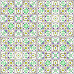 Abstract Flower Pattern Design