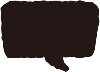 Hand Drawn Dialog Doodle box
