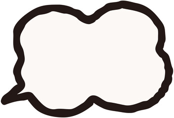 Dialog Doodle cloud box