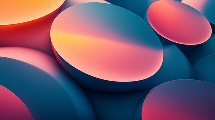 Minimalist Abstract Textures and Geometric Designs with Gradient Aesthetics