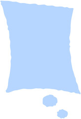 Thinking cloud dialogue Doodle