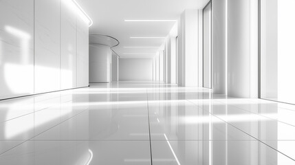 Minimalist White Corporate Backgrounds for Professional Presentations