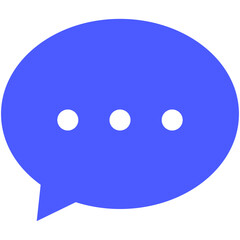 Chat bubble icon