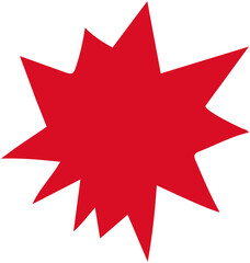 Explosion dialog bubble 
