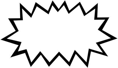 Explosion Comic Bubble
